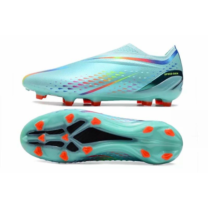 Botas de Fútbol Adidas X Speedportal FG Hombre Azul Claro (#39~#45)
