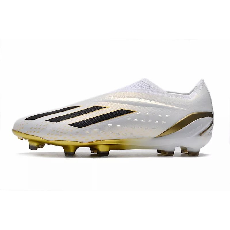Botas de Fútbol Adidas X Speedportal FG Hombre Blanco&Dorado (#39~#45)