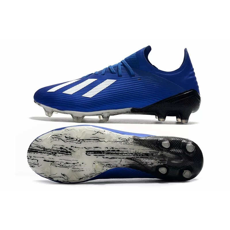 Botas de Fútbol Adidas X 19.1 FG Hombre Blanco / Rosa / Azul (#39~#45)