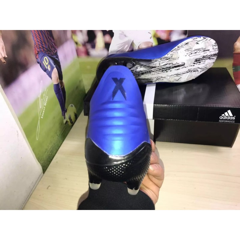 Botas de Fútbol Adidas X 19.1 FG Hombre Blanco / Rosa / Azul (#39~#45)