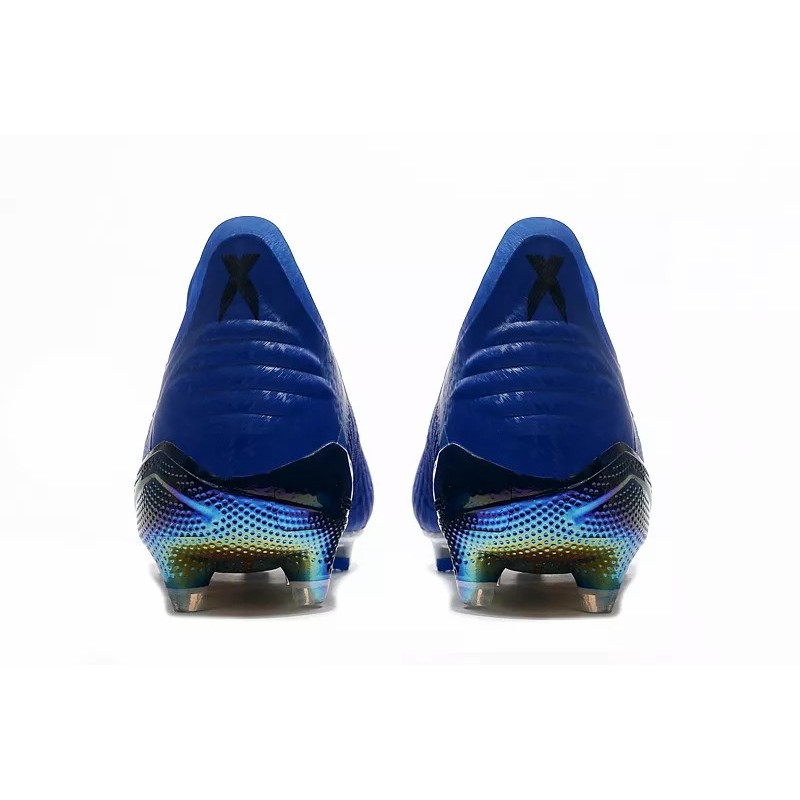 Botas de Fútbol Adidas X 19 FG Unisex Azul&Blanco (#35~#45)