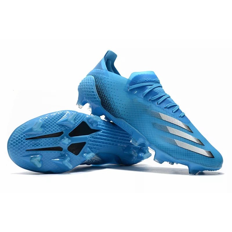 Botas de Fútbol Adidas X Ghosted .1 FG X20.1 Hombre Azul  /  Blanco  /  Amarillo  /  Negro (#38~#45)