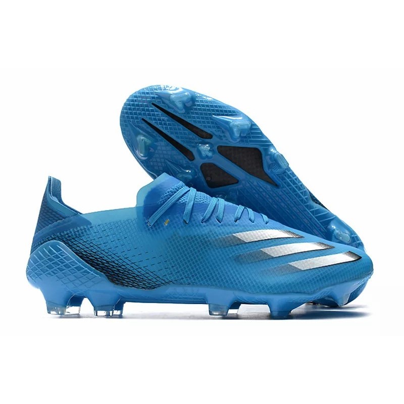 Botas de Fútbol Adidas X Ghosted .1 FG X20.1 Hombre Azul  /  Blanco  /  Amarillo  /  Negro (#38~#45)