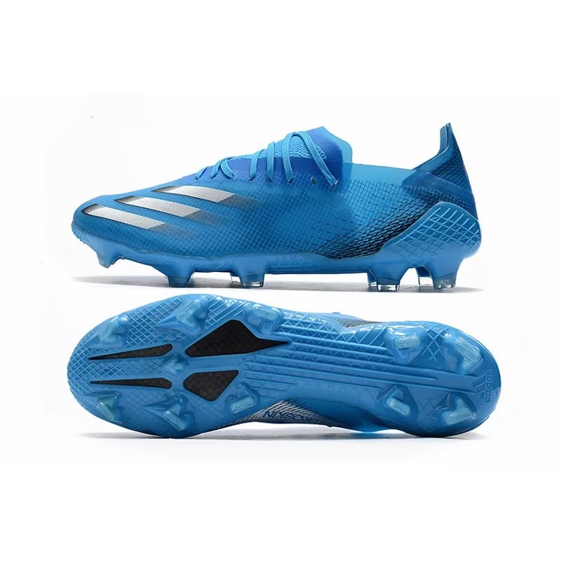 Botas de Fútbol Adidas X Ghosted .1 FG X20.1 Hombre Azul  /  Blanco  /  Amarillo  /  Negro (#38~#45)