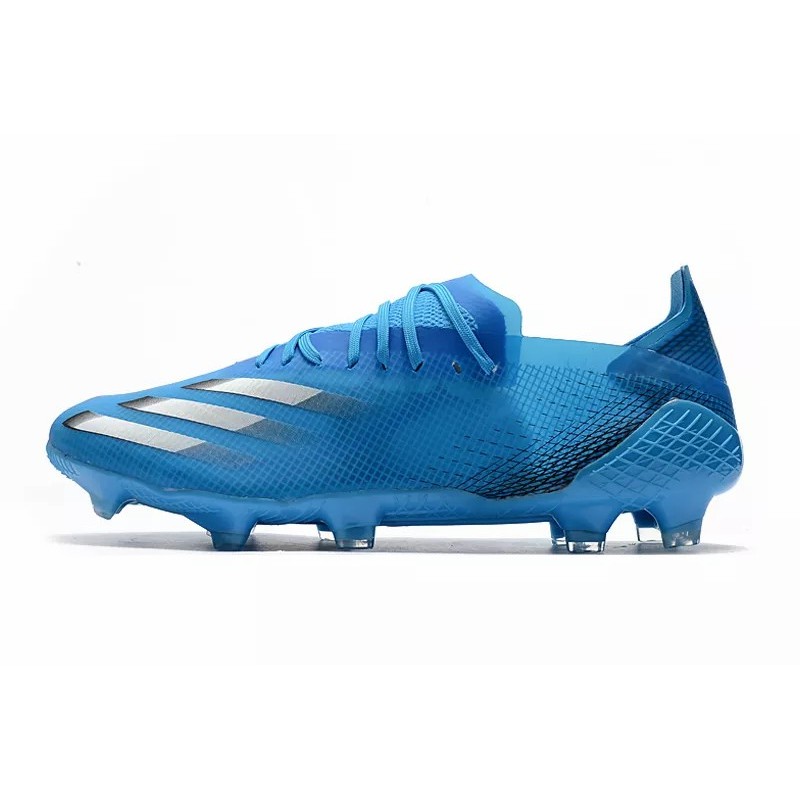 Botas de Fútbol Adidas X Ghosted .1 FG X20.1 Hombre Azul  /  Blanco  /  Amarillo  /  Negro (#38~#45)