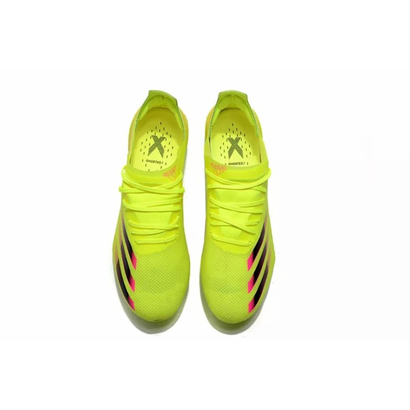 Botas de Fútbol Adidas X Ghosted .1 FG X20.1 Hombre Azul  /  Blanco  /  Amarillo  /  Negro (#38~#45)