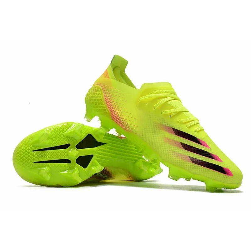 Botas de Fútbol Adidas X Ghosted .1 FG X20.1 Hombre Azul  /  Blanco  /  Amarillo  /  Negro (#38~#45)