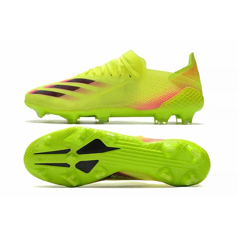 Botas de Fútbol Adidas X Ghosted .1 FG X20.1 Hombre Azul  /  Blanco  /  Amarillo  /  Negro (#38~#45)