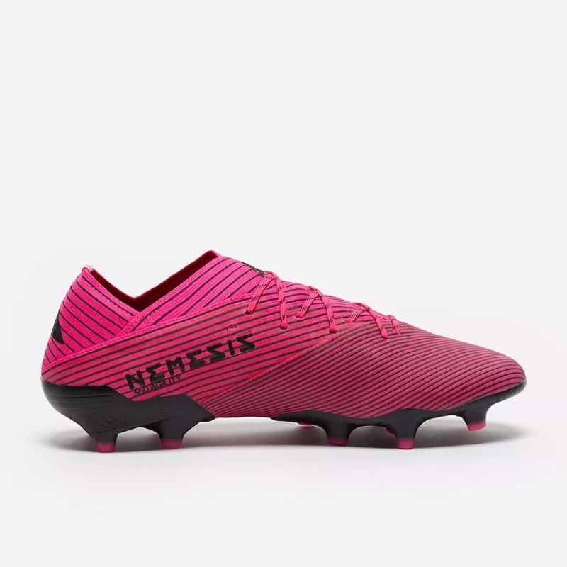 Botas de Fútbol Adidas Nemeziz 19.1 FG Rosa&Negro (#38~#45)