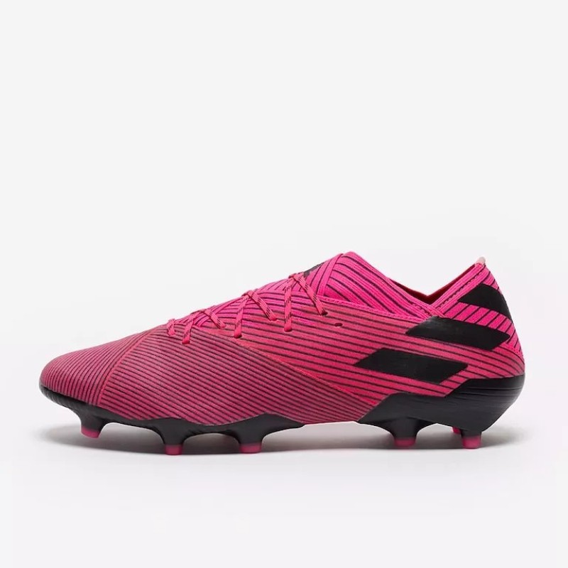 Botas de Fútbol Adidas Nemeziz 19.1 FG Rosa&Negro (#38~#45)