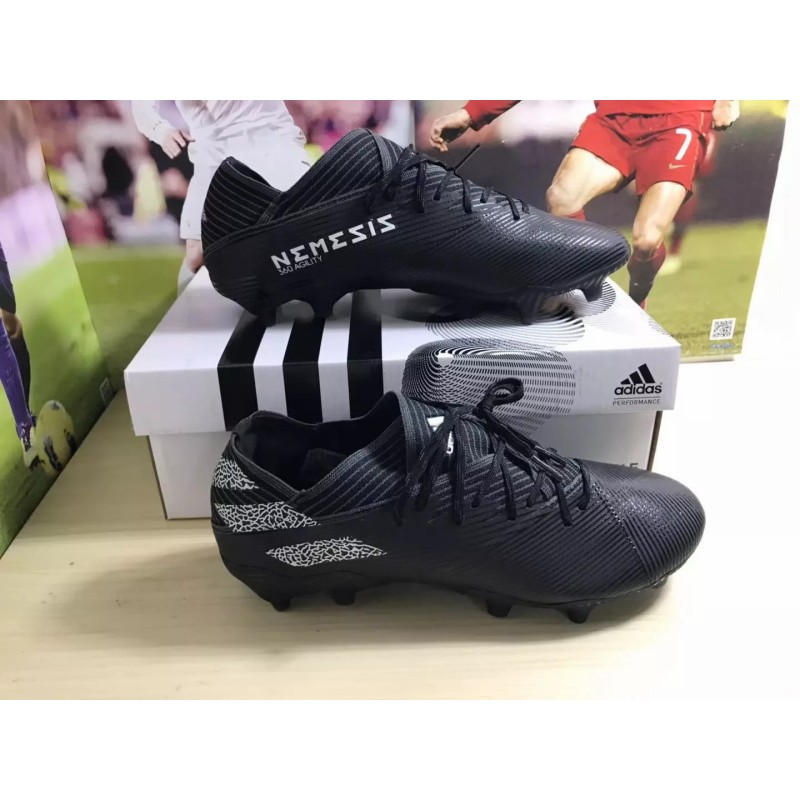 Botas de Fútbol Adidas Nemeziz Messi 19.1 FG Hombre Negro (#39~#45)