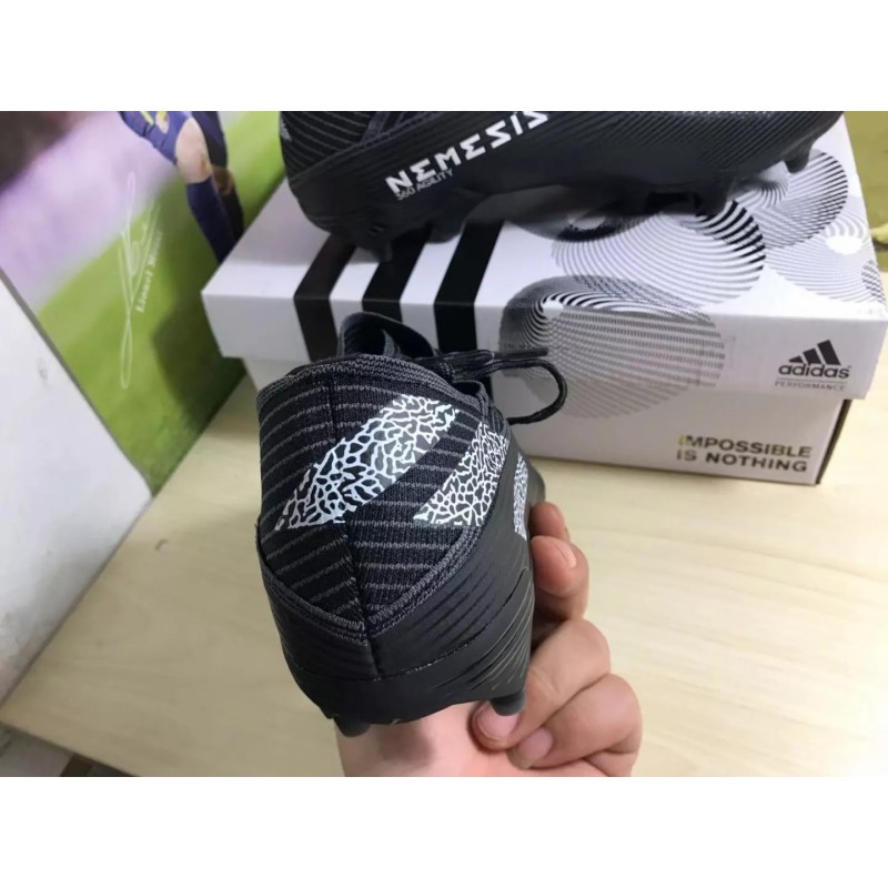 Botas de Fútbol Adidas Nemeziz Messi 19.1 FG Hombre Negro (#39~#45)