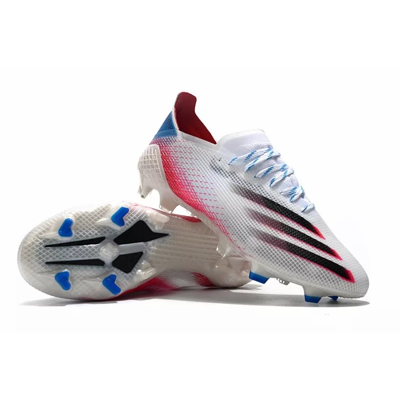 Botas de Fútbol Adidas X Ghosted .1 FG Hombre Blanco&Rosa&Negro (#39~#45)
