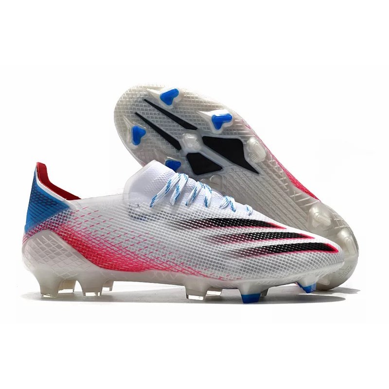 Botas de Fútbol Adidas X Ghosted .1 FG Hombre Blanco&Rosa&Negro (#39~#45)
