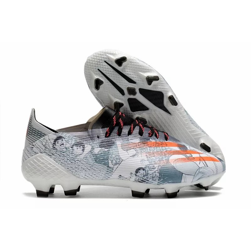 Botas de Fútbol Adidas X Ghosted .1 FG Hombre Blanco con Dibujo (#39~#45)