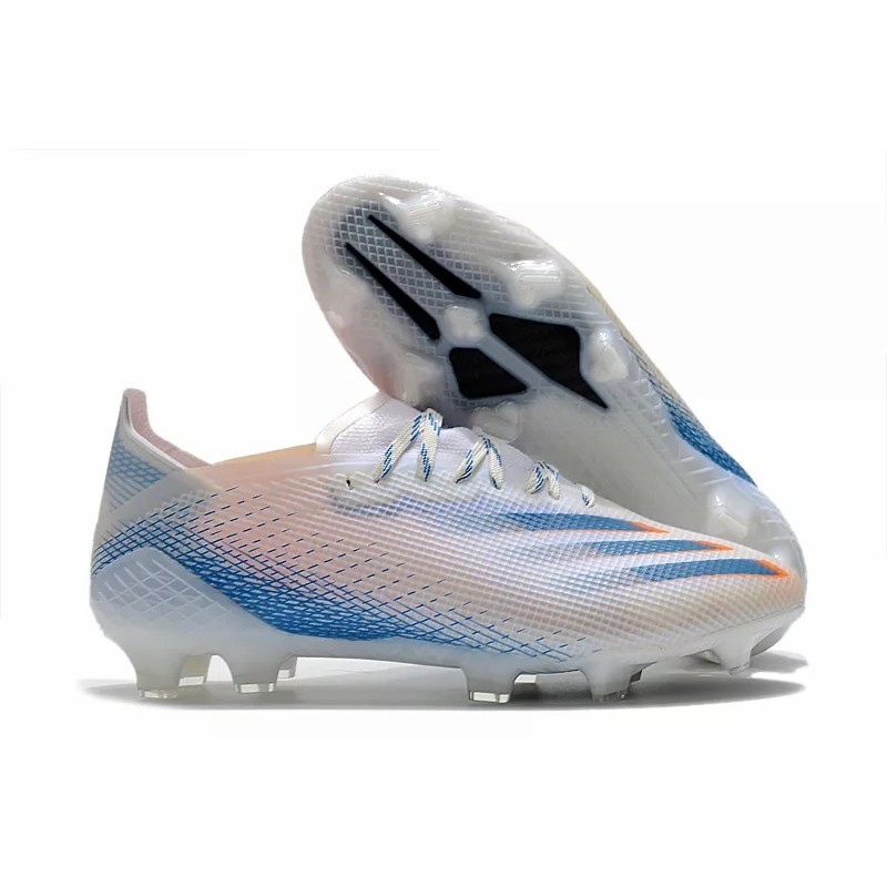 Botas de Fútbol Adidas X Ghosted .1 FG Hombre Blanco&Naranja Claro&Azul (#39~#45)