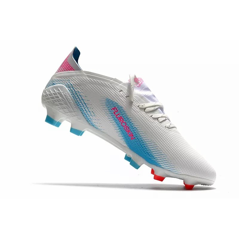 Botas de Fútbol Adidas X Ghosted .1 FG Hombre Blanco / Verde Calro / Azul (#39~#45)