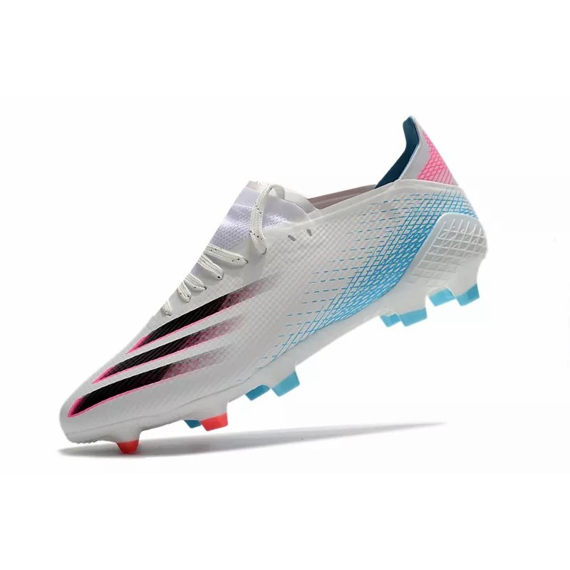 Botas de Fútbol Adidas X Ghosted .1 FG Hombre Blanco / Verde Calro / Azul (#39~#45)