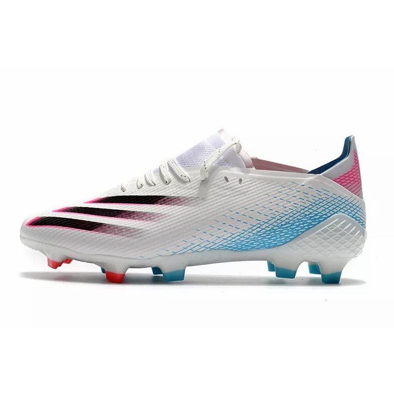 Botas de Fútbol Adidas X Ghosted .1 FG Hombre Blanco / Verde Calro / Azul (#39~#45)
