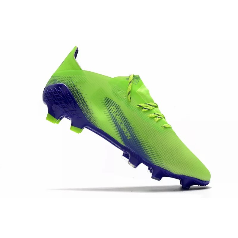 Botas de Fútbol Adidas X Ghosted .1 FG Hombre Blanco / Verde Calro / Azul (#39~#45)