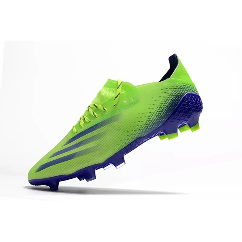 Botas de Fútbol Adidas X Ghosted .1 FG Hombre Blanco / Verde Calro / Azul (#39~#45)