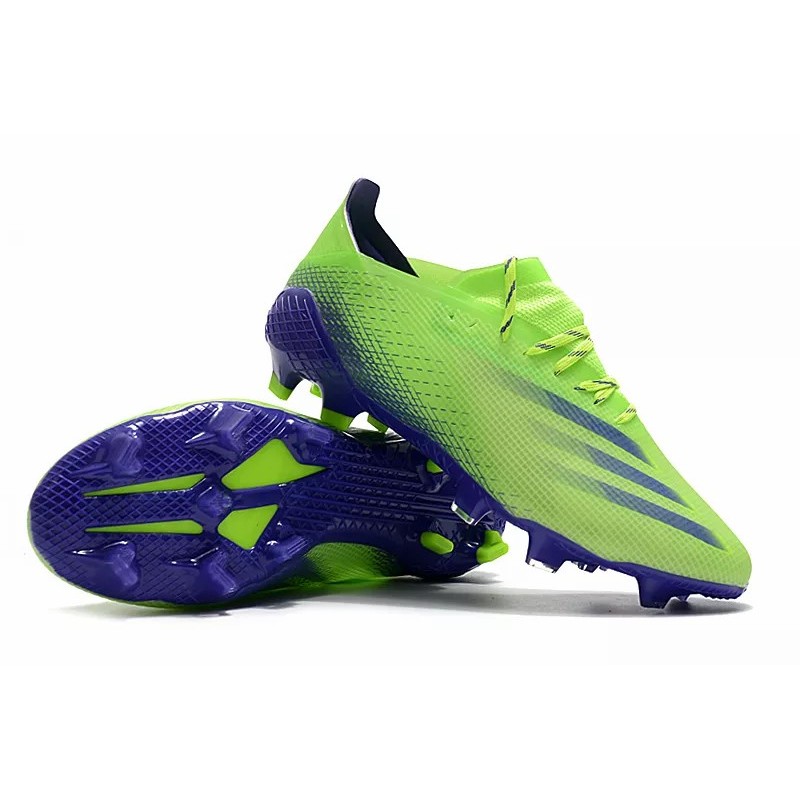 Botas de Fútbol Adidas X Ghosted .1 FG Hombre Blanco / Verde Calro / Azul (#39~#45)