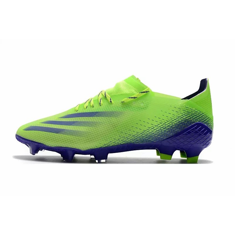 Botas de Fútbol Adidas X Ghosted .1 FG Hombre Blanco / Verde Calro / Azul (#39~#45)