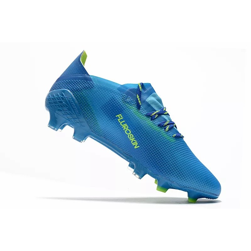 Botas de Fútbol Adidas X Ghosted .1 FG Hombre Blanco / Verde Calro / Azul (#39~#45)