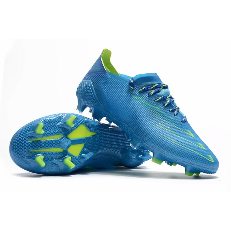 Botas de Fútbol Adidas X Ghosted .1 FG Hombre Blanco / Verde Calro / Azul (#39~#45)