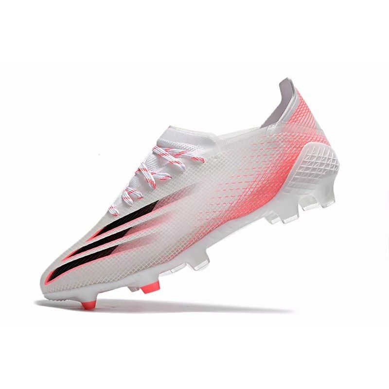 Botas de Fútbol Adidas X Ghosted .1 FG Hombre Blanco&Rosado&Negro (#39~#45)
