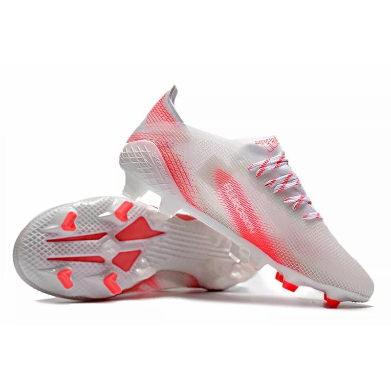 Botas de Fútbol Adidas X Ghosted .1 FG Hombre Blanco&Rosado&Negro (#39~#45)