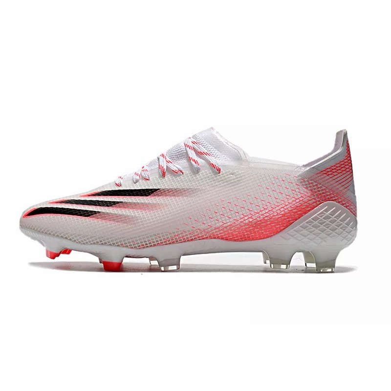 Botas de Fútbol Adidas X Ghosted .1 FG Hombre Blanco&Rosado&Negro (#39~#45)