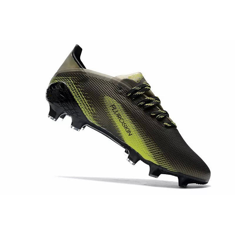 Botas de Fútbol Adidas X Ghosted .1 FG Hombre Nnegro&Amarillo (#39~#45)