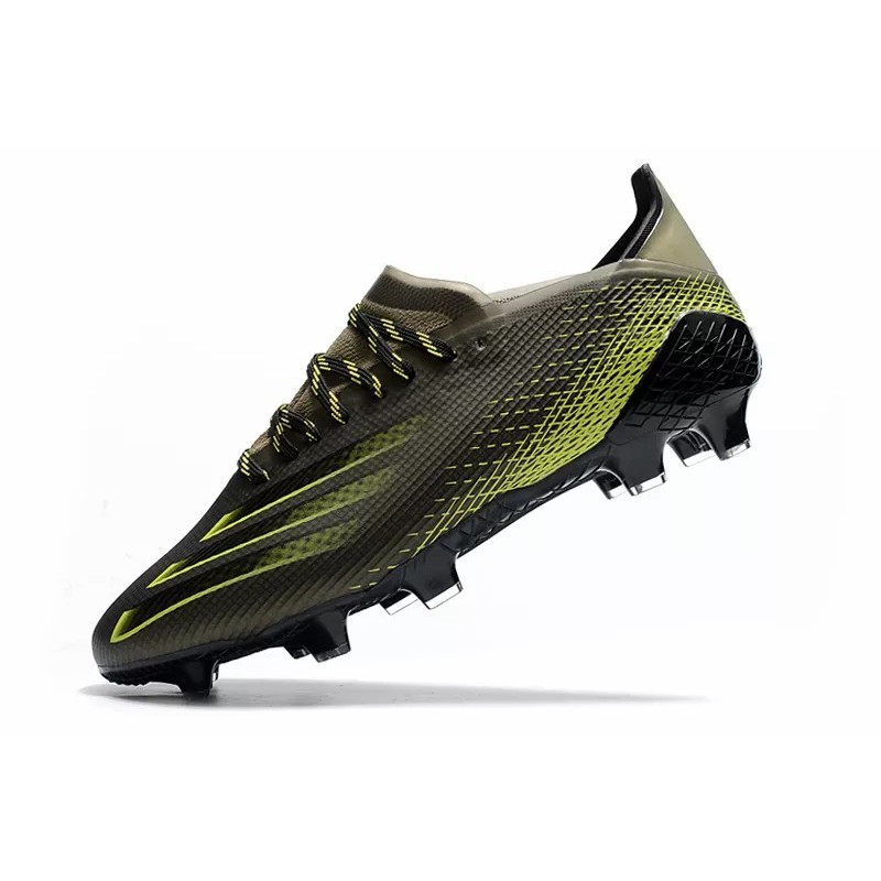 Botas de Fútbol Adidas X Ghosted .1 FG Hombre Nnegro&Amarillo (#39~#45)