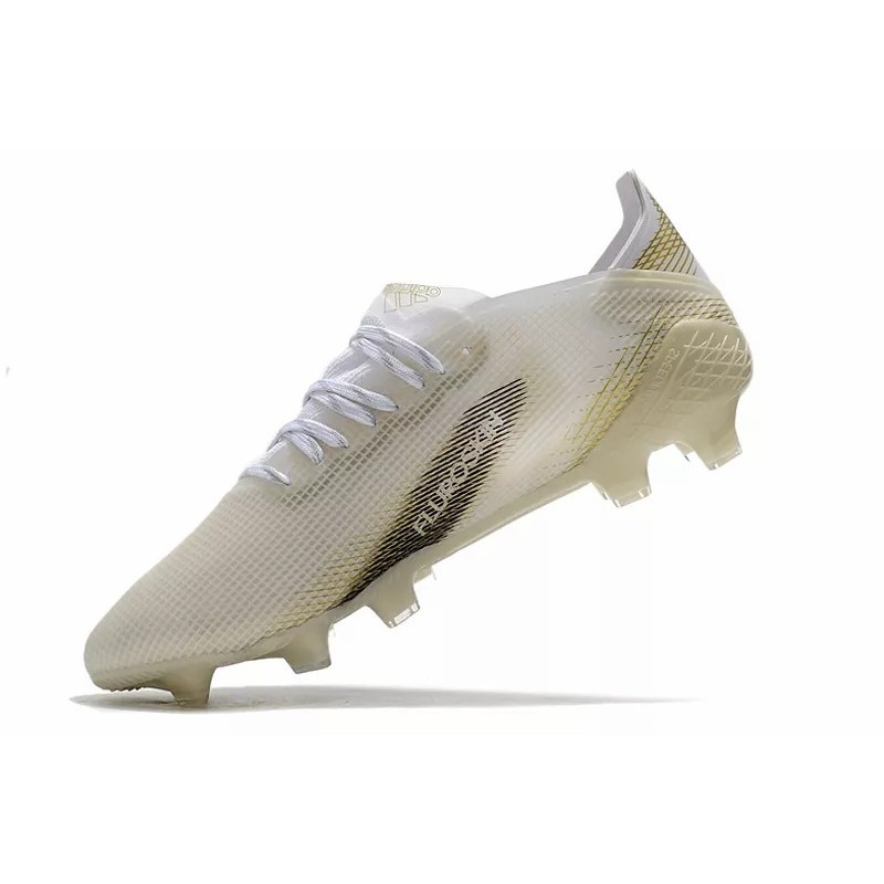Botas de Fútbol Adidas X Ghosted .1 FG Hombre Blanco&Dorado&Negro (#39~#45)