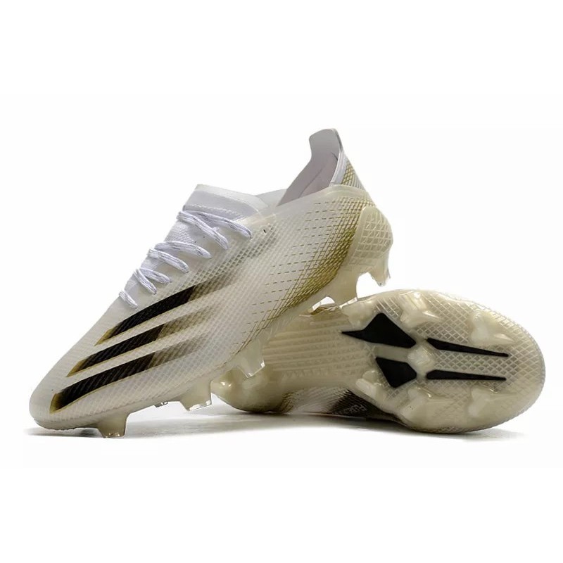Botas de Fútbol Adidas X Ghosted .1 FG Hombre Blanco&Dorado&Negro (#39~#45)