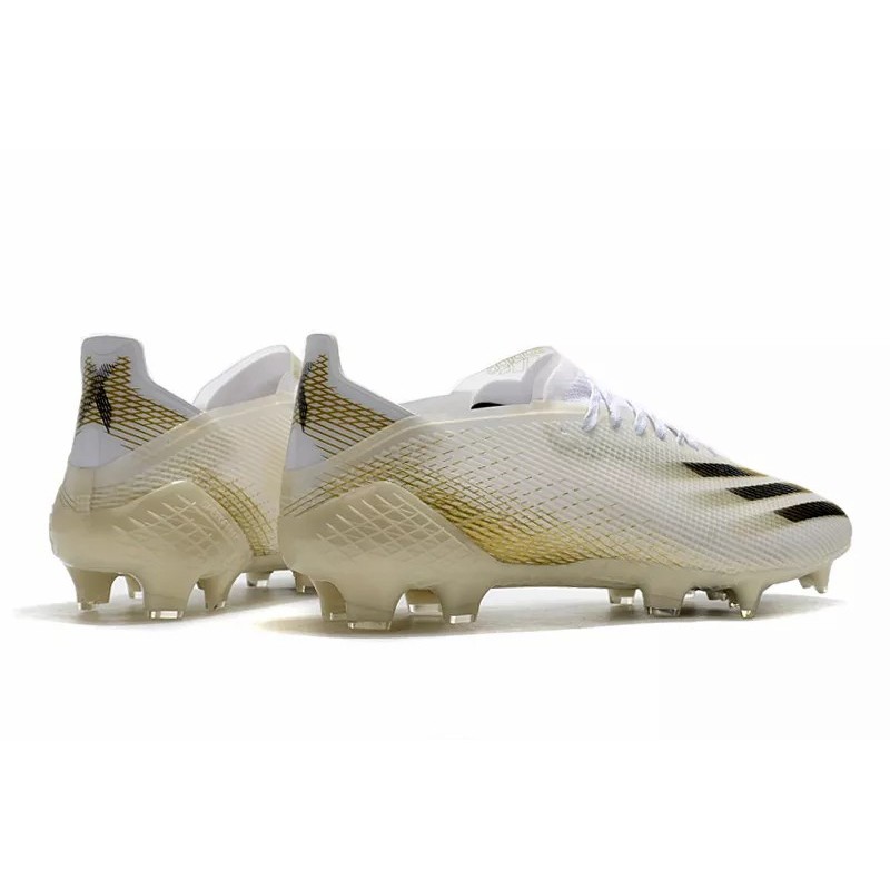 Botas de Fútbol Adidas X Ghosted .1 FG Hombre Blanco&Dorado&Negro (#39~#45)