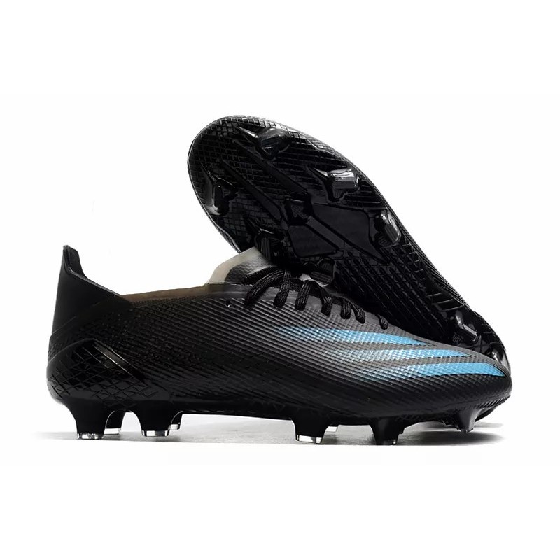 Botas de Fútbol Adidas X Ghosted .1 FG Hombre Negro&Azul (#39~#45)