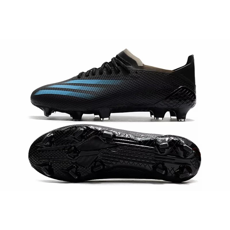Botas de Fútbol Adidas X Ghosted .1 FG Hombre Negro&Azul (#39~#45)