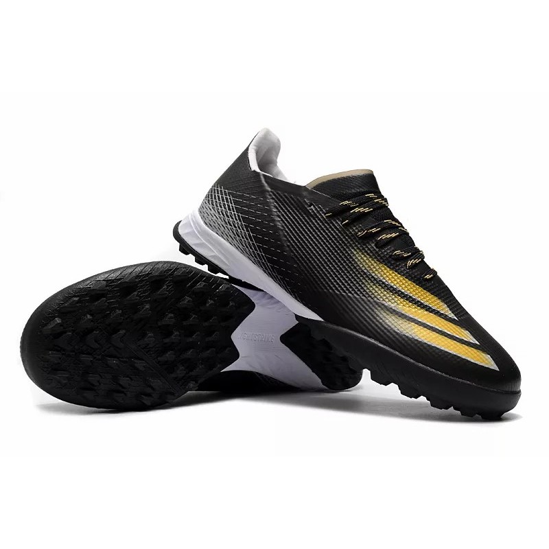 Botas de Fútbol Adidas X Ghosted .1 TF Hombre Negro&Amarillo (#39~#45)