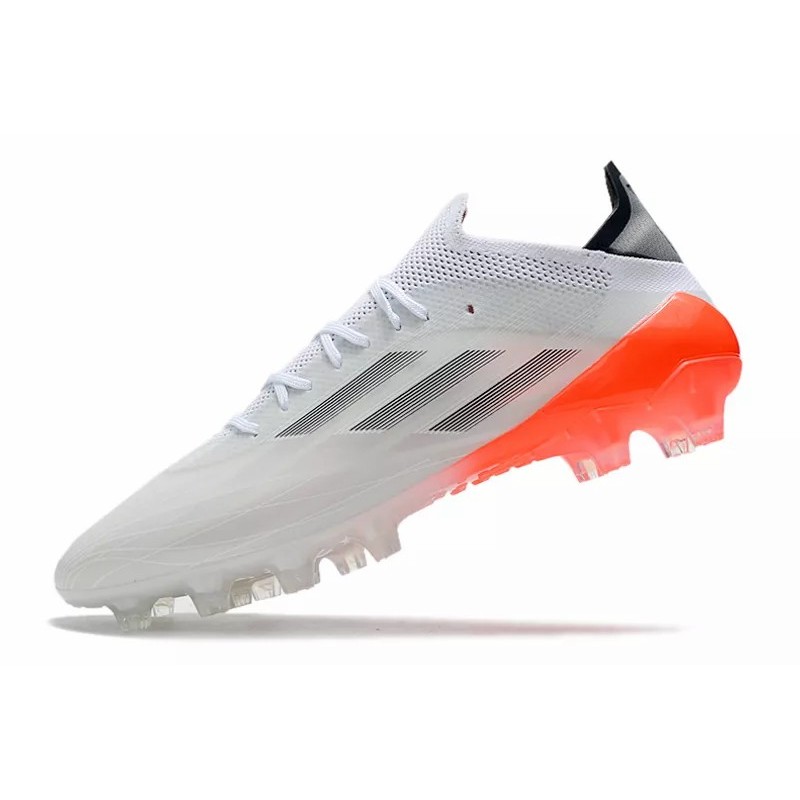 Botas de Fútbol Adidas X Speedflow.1 AG Hombre Blanco&Raya Naranja (#39~#45)