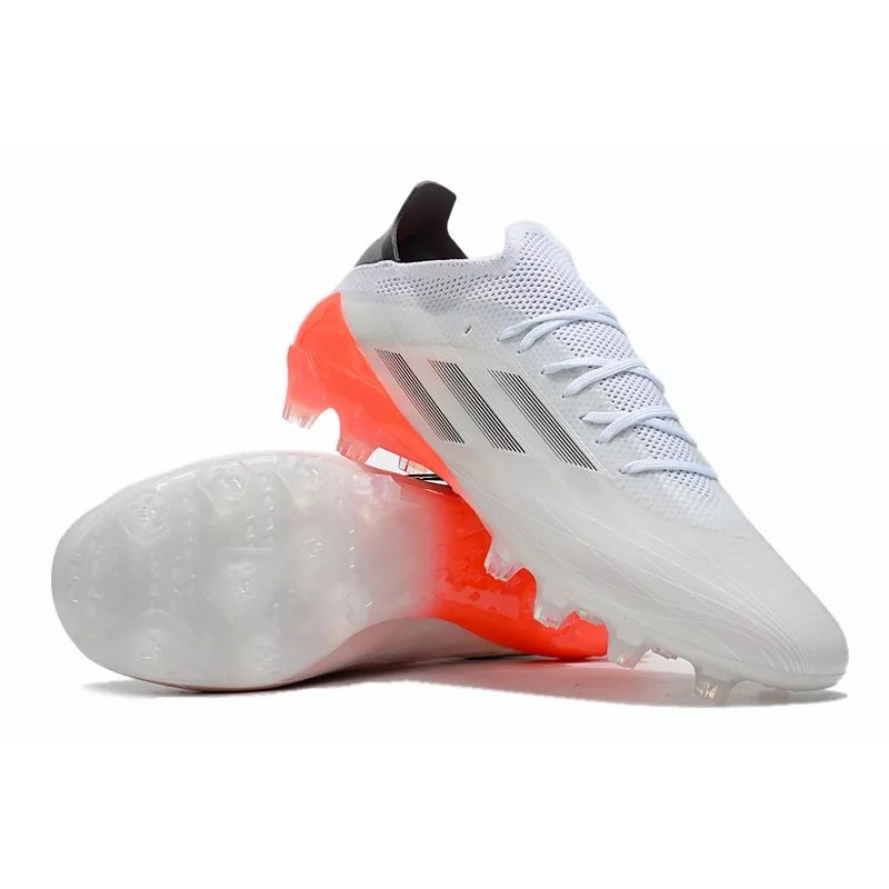 Botas de Fútbol Adidas X Speedflow.1 AG Hombre Blanco&Raya Naranja (#39~#45)