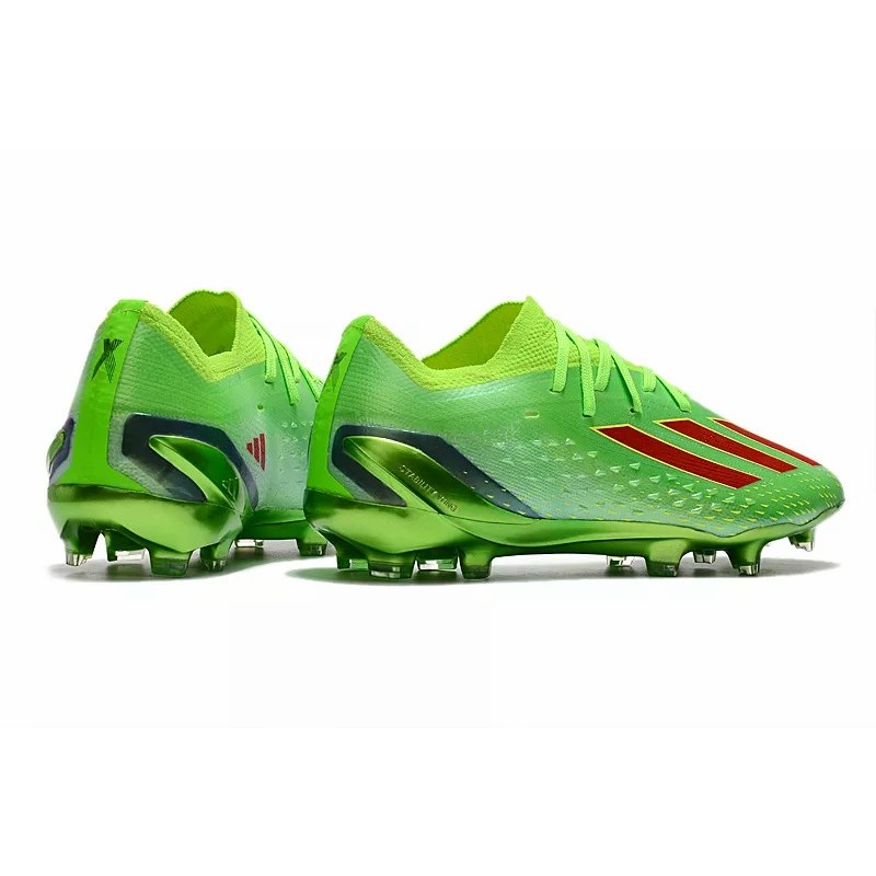 Botas de Fútbol Adidas X Speedportal .1 FG Hombre Verde&Rojo (#39~#45)
