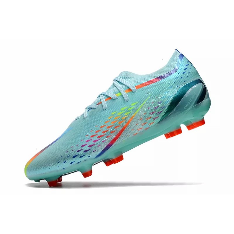 Botas de Fútbol Adidas X Speedportal .1 FG Hombre Azul Claro&Arcoíris (#39~#45)