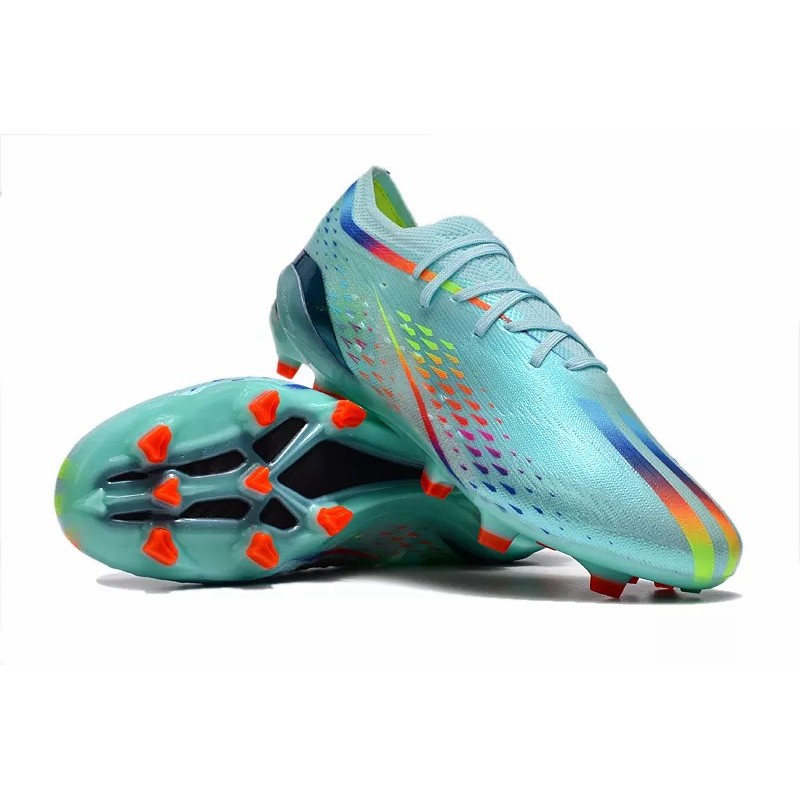 Botas de Fútbol Adidas X Speedportal .1 FG Hombre Azul Claro&Arcoíris (#39~#45)