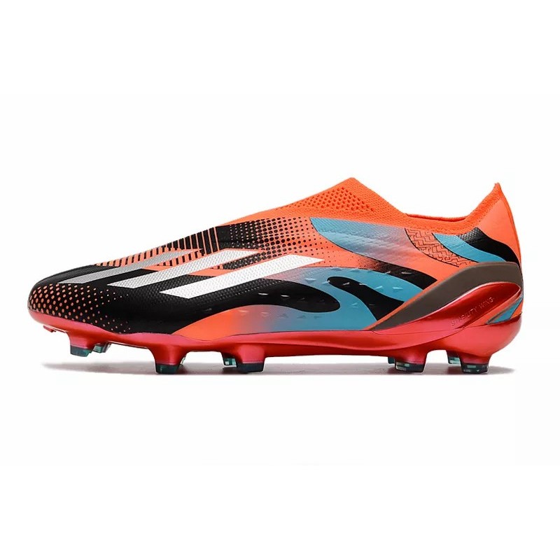 Botas de Fútbol Adidas X Speedportal FG Hombre Naranja&Negro&Azul (#39~#45)