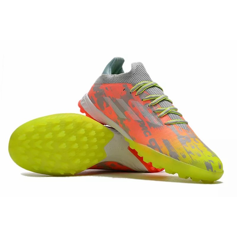 Botas de Fútbol Adidas X Speedflow.1 TF Hombre Naranja&Gris&Amarillo (#39~#45)