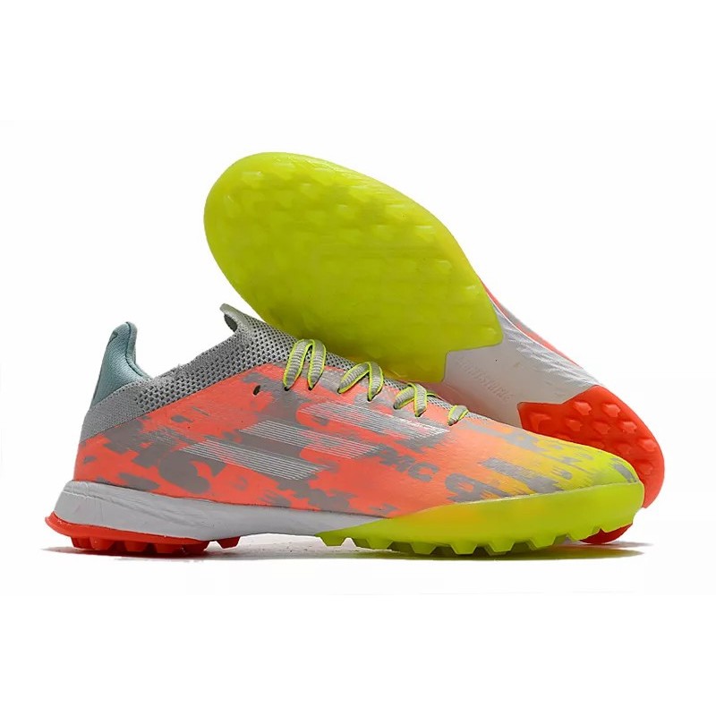 Botas de Fútbol Adidas X Speedflow.1 TF Hombre Naranja&Gris&Amarillo (#39~#45)