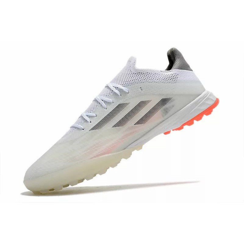 Botas de Fútbol Adidas X Speedflow.1 TF Hombre Blanco&Raya Naranja (#39~#45)