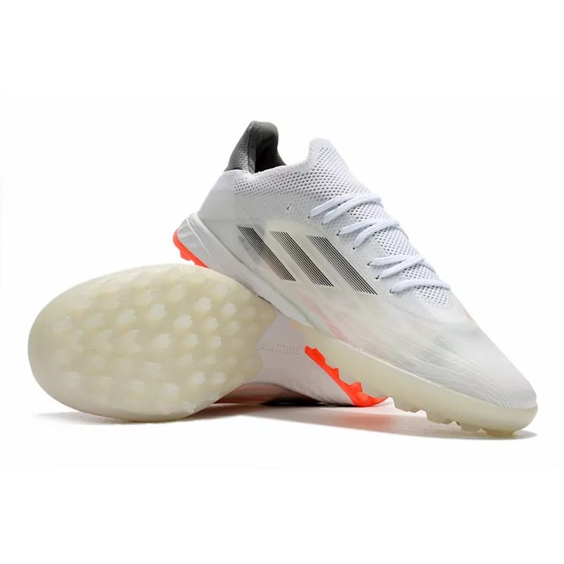 Botas de Fútbol Adidas X Speedflow.1 TF Hombre Blanco&Raya Naranja (#39~#45)